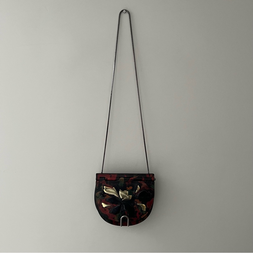 3.1 Phillip Lim Hana Chain Floral Saddle Bag - Picture 11 of 11